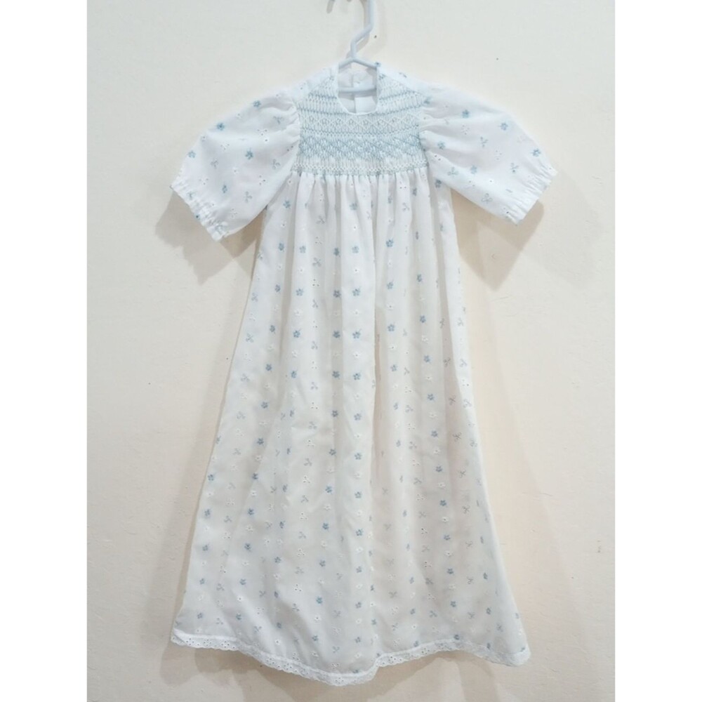 Infant Christening/Baptismal Floral Gown - Vintage!